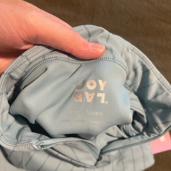 Joylab blue longline zip up bra - Picture 3 of 6